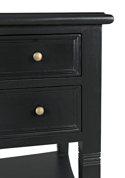 product image for oxford 2 drawer side table in various colors design by noir 17 42