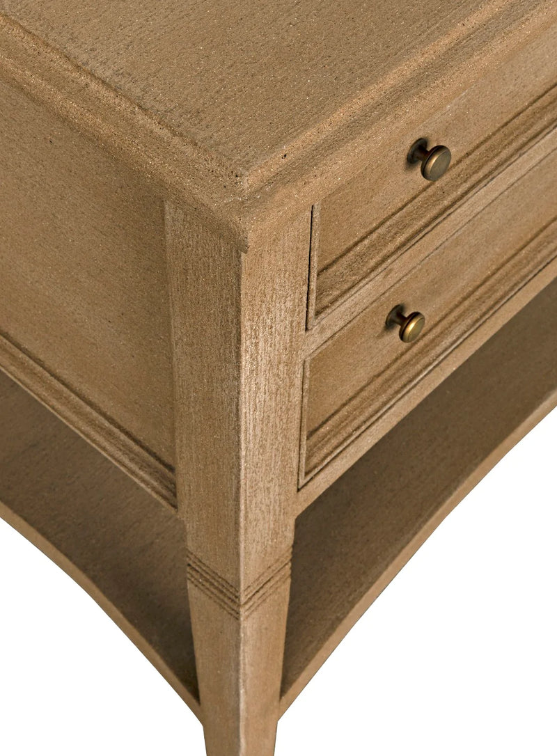 media image for oxford 2 drawer side table in various colors design by noir 11 265