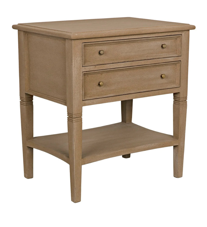 media image for oxford 2 drawer side table in various colors design by noir 1 213