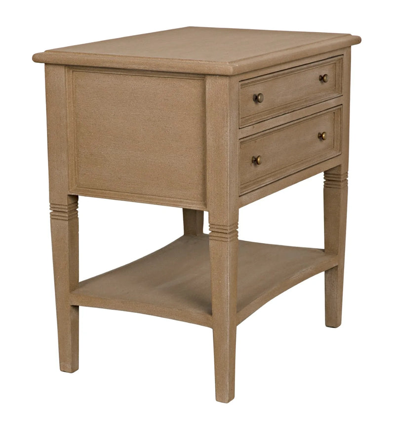 media image for oxford 2 drawer side table in various colors design by noir 2 252