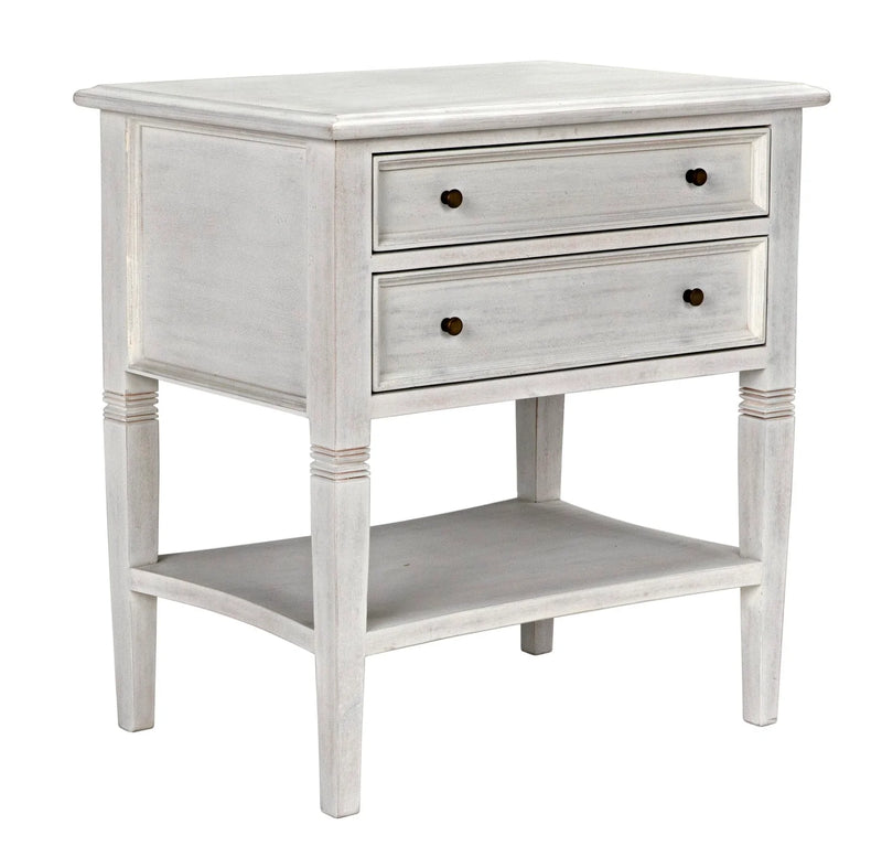 media image for oxford 2 drawer side table in various colors design by noir 21 251