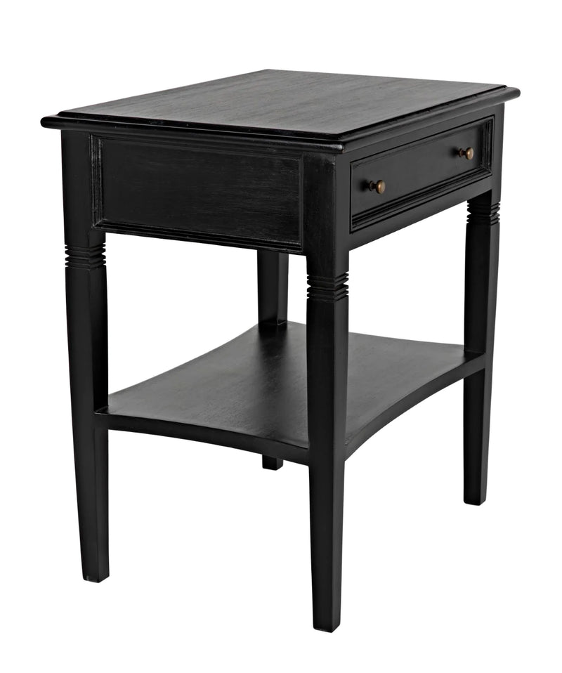 media image for oxford 1 drawer side table in various colors design by noir 3 221