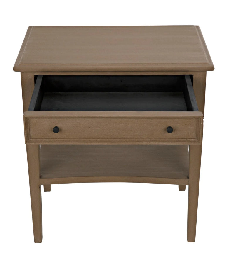 media image for oxford 1 drawer side table in various colors design by noir 15 212