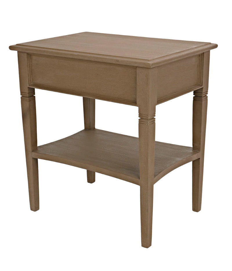 media image for oxford 1 drawer side table in various colors design by noir 18 20