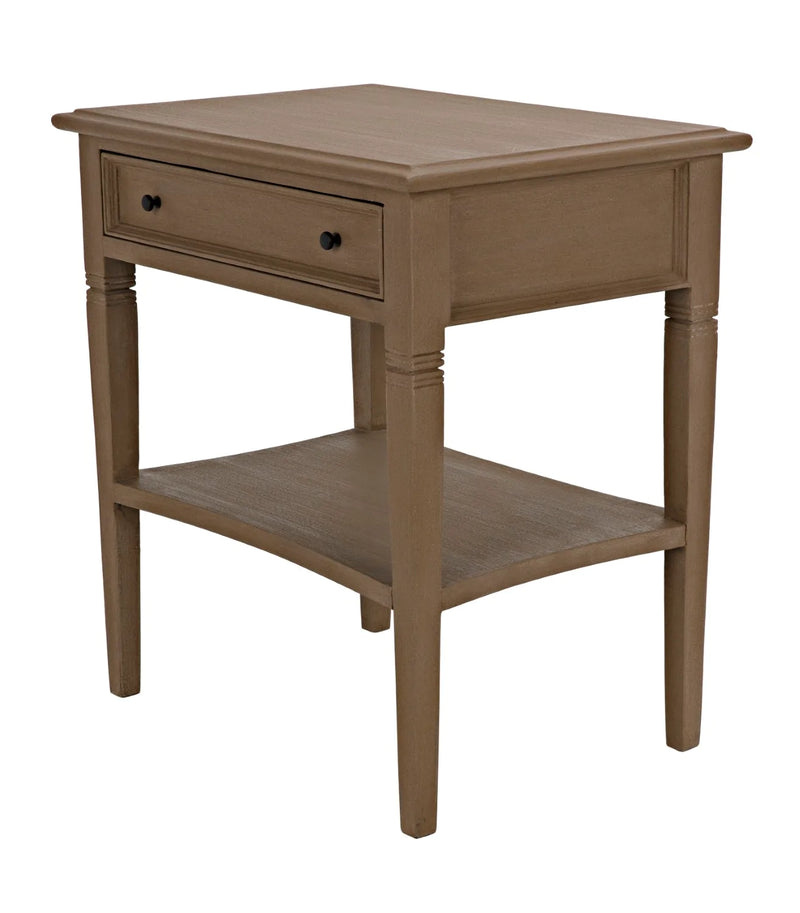 media image for oxford 1 drawer side table in various colors design by noir 21 221