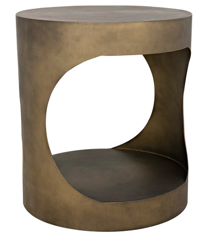 product image for eclipse round side table by noir new gtab302ab 1 95