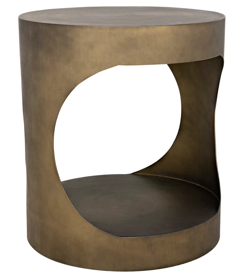 media image for eclipse round side table by noir new gtab302ab 1 244