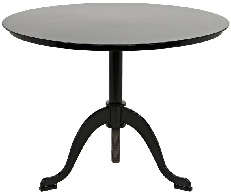 media image for calder side table in black metal design by noir 1 289