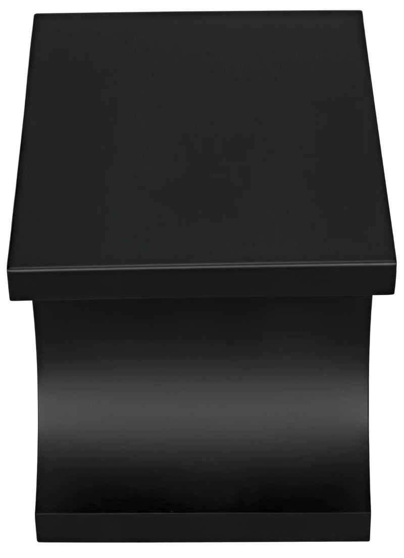 media image for alec side table in black metal design by noir 4 260