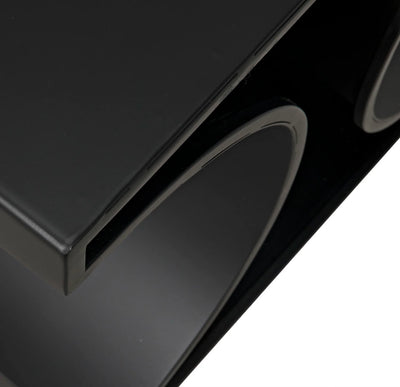 product image for alec side table in black metal design by noir 5 52