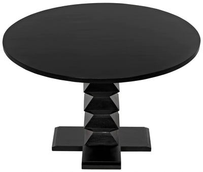 product image for zig zag base dining table 48 by noir 3 7