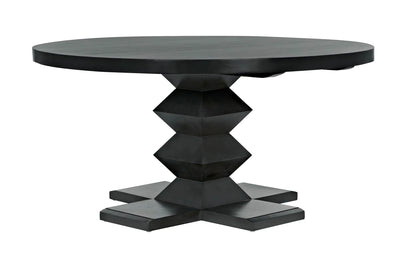 product image for zig zag base dining table 48 by noir 7 93