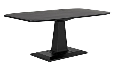 product image for amboss dining table in black metal design by noir 1 77