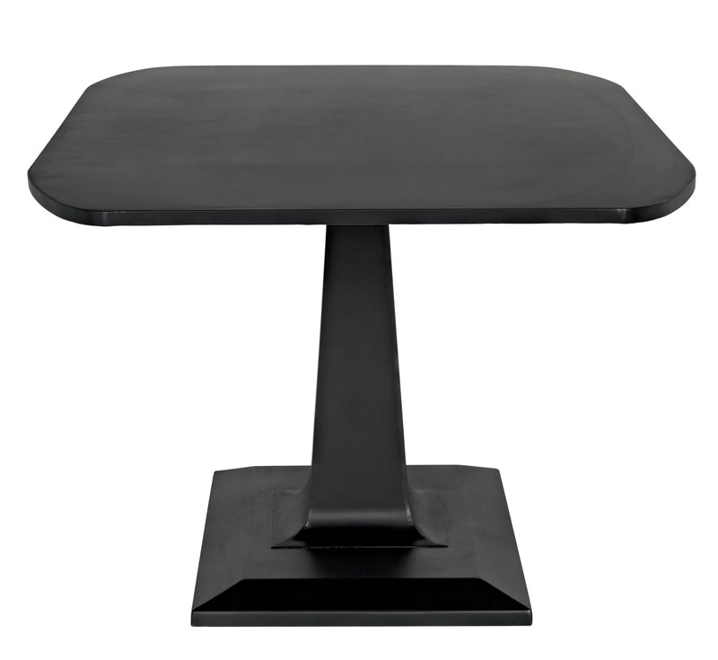 media image for amboss dining table in black metal design by noir 2 28