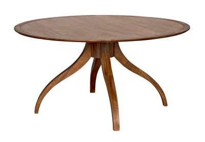 product image of vera dining table in dark walnut design by noir 1 519