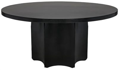 product image of rome dining table in black metal design by noir 1 591