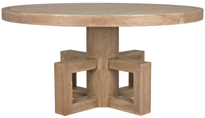 media image for lima dining table in washed walnut design by noir 1 268