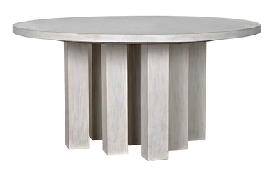 product image for resistance dining table by noir new gtab576wh 1 78