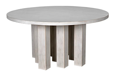 product image for resistance dining table by noir new gtab576wh 2 85