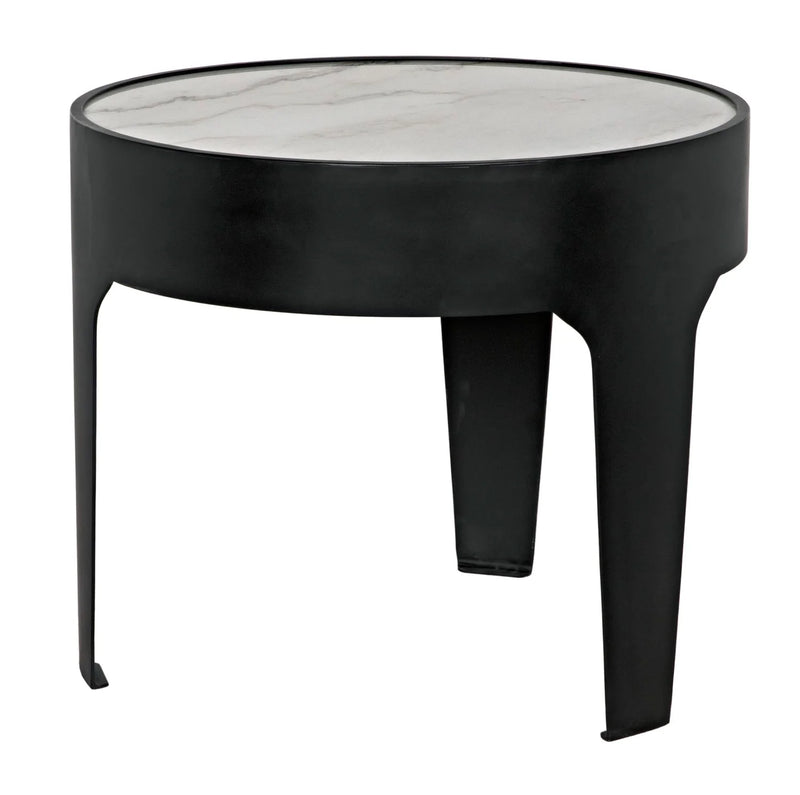 media image for cylinder side table small design by noir 13 273