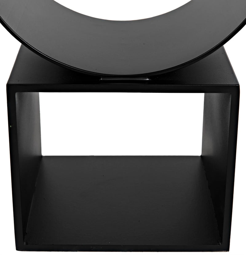 media image for shape side table by noir 6 23