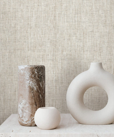 product image for Kami Paperweave Wallpaper in Smoke 78