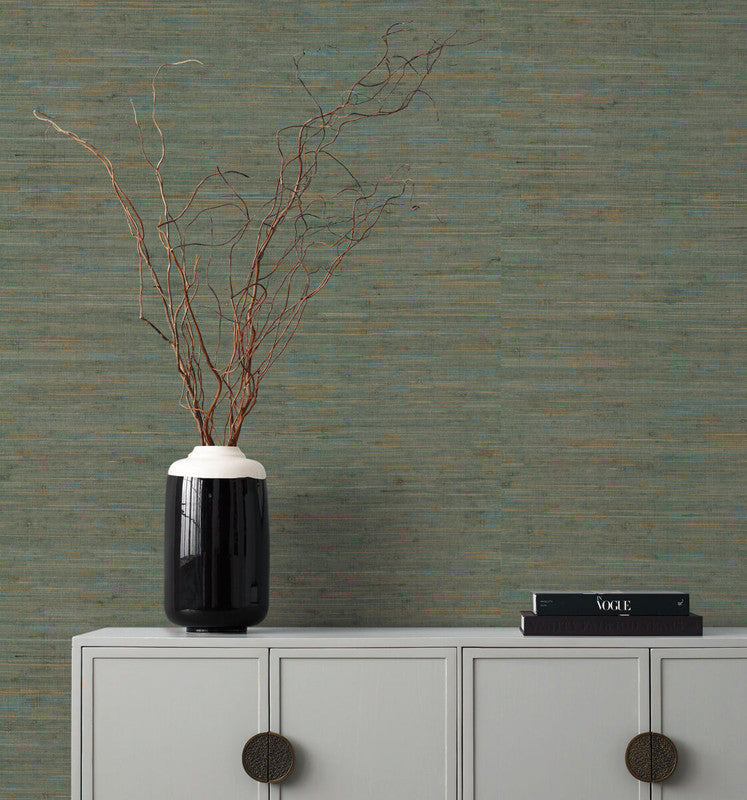 media image for Knotted Grass Wallpaper in Spruce 228