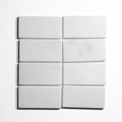 product image for glacier white tile by burke decor gw44t 8 27