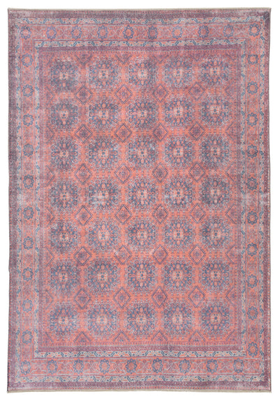 product image for boh05 shelta oriental blue red area rug design by jaipur 1 58