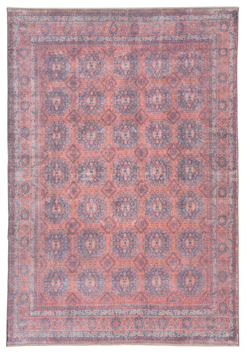 media image for boh05 shelta oriental blue red area rug design by jaipur 1 235