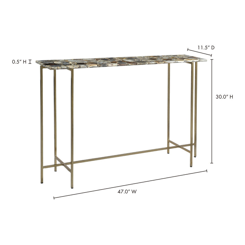 media image for Agate Console Table 6 281