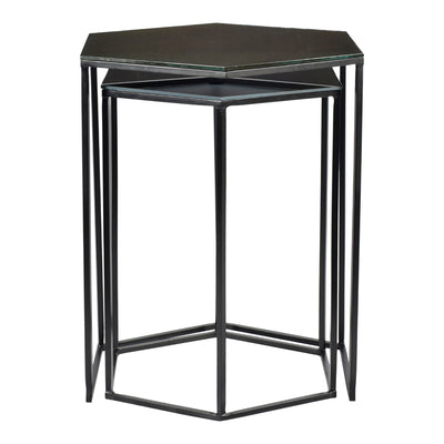 product image for Polygon Accent Tables Set Of 2 4 24