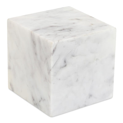 product image for Cora Cube Tabletop Accent Banswara Purple White Marble 2 20