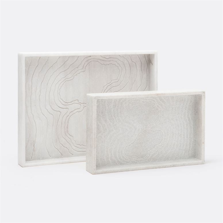 media image for Gadara Marble Trays, Set of 2 280