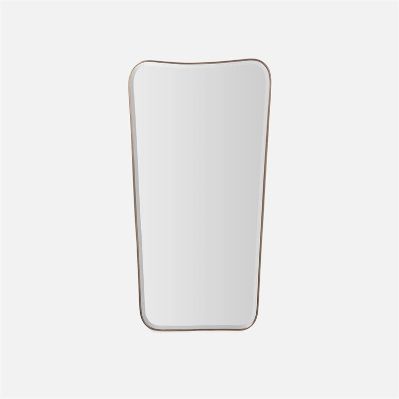 media image for Gage Curved Metal Mirror 22