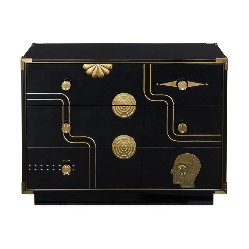 media image for Gala 3 Drawer Console 240