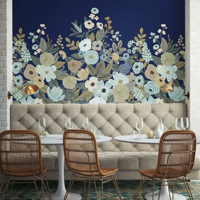 product image for Garden Party Wall Mural in Navy from the Rifle Paper Co. Collection by York Wallcoverings 24