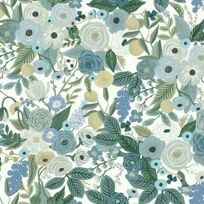 product image for Garden Party Wallpaper in Blues from the Rifle Paper Co. Collection by York Wallcoverings 39