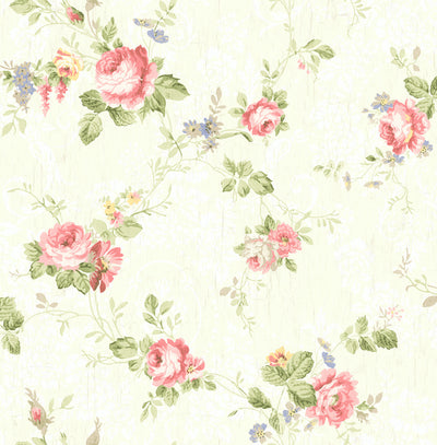 product image of sample garden trail wallpaper in springtime from the spring garden collection by wallquest 1 536