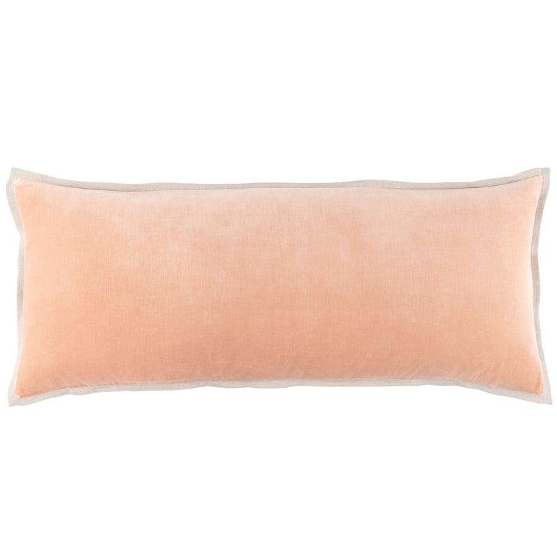 media image for gehry velvet linen nude decorative pillow by pine cone hill pc3832 pil16 4 266