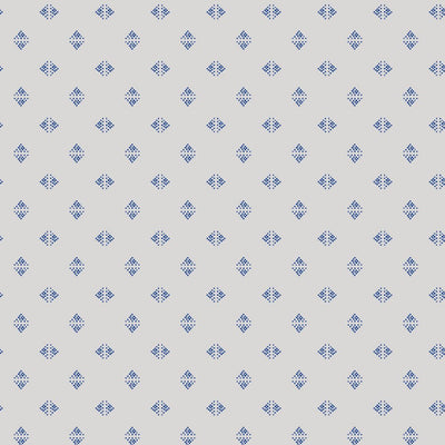product image of Gem Geo Sapphire Blue Peel-and-Stick Wallpaper by Tempaper 574