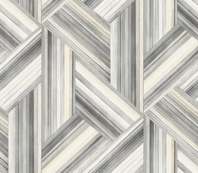 media image for Geo Inlay Wallpaper in Cove Grey and Carrara from the Living With Art Collection by Seabrook Wallcoverings 26
