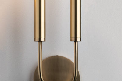 product image for hudson valley gideon 2 light wall sconce 5 4