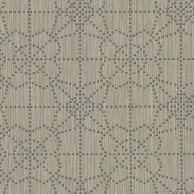 product image of sample gilded wallpaper in ash from the moderne collection by stacy garcia for york wallcoverings 1 577