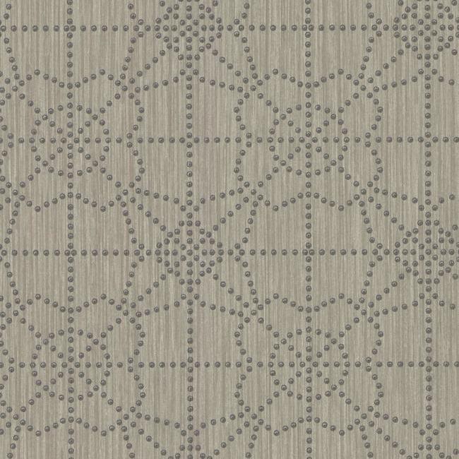 media image for Gilded Wallpaper in Ash from the Moderne Collection by Stacy Garcia for York Wallcoverings 240