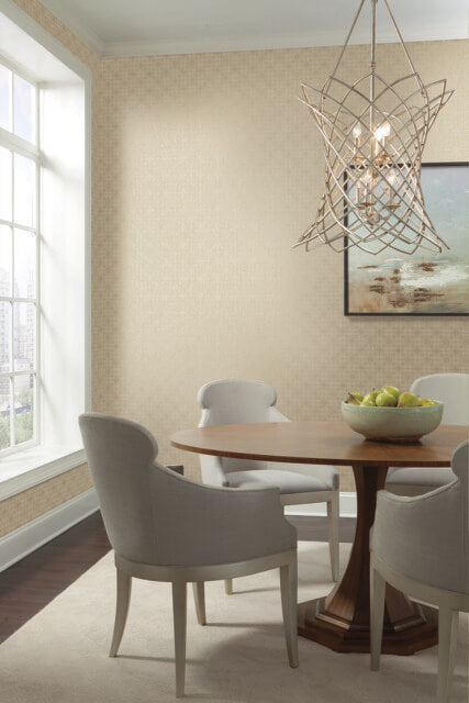 media image for Gilded Wallpaper in Birch from the Moderne Collection by Stacy Garcia for York Wallcoverings 236