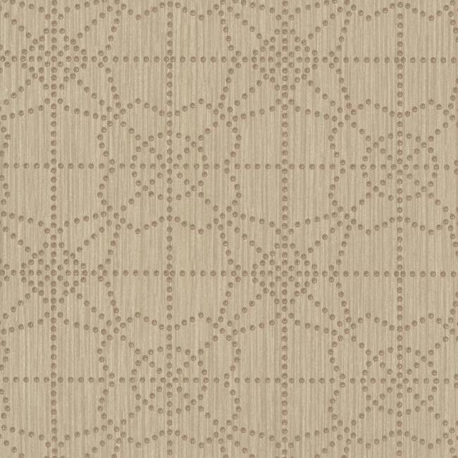 media image for Gilded Wallpaper in Brown from the Moderne Collection by Stacy Garcia for York Wallcoverings 25