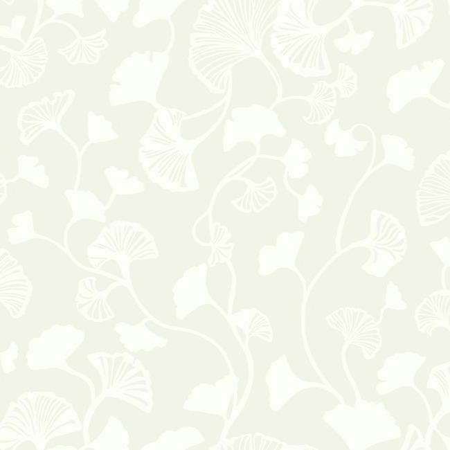 media image for Gingko Trail Wallpaper in Cream from the Botanical Dreams Collection by Candice Olson for York Wallcoverings 289