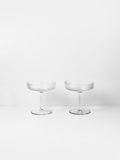 product image for Ripple Champagne Saucer - Set Of 2 by Ferm Living 87