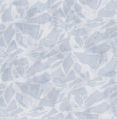 product image of sample glass wallpaper in blue and silver from the transition collection by mayflower 1 590